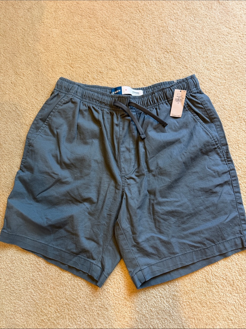 Old Navy Men's Drawstring Shorts - Slate Blue